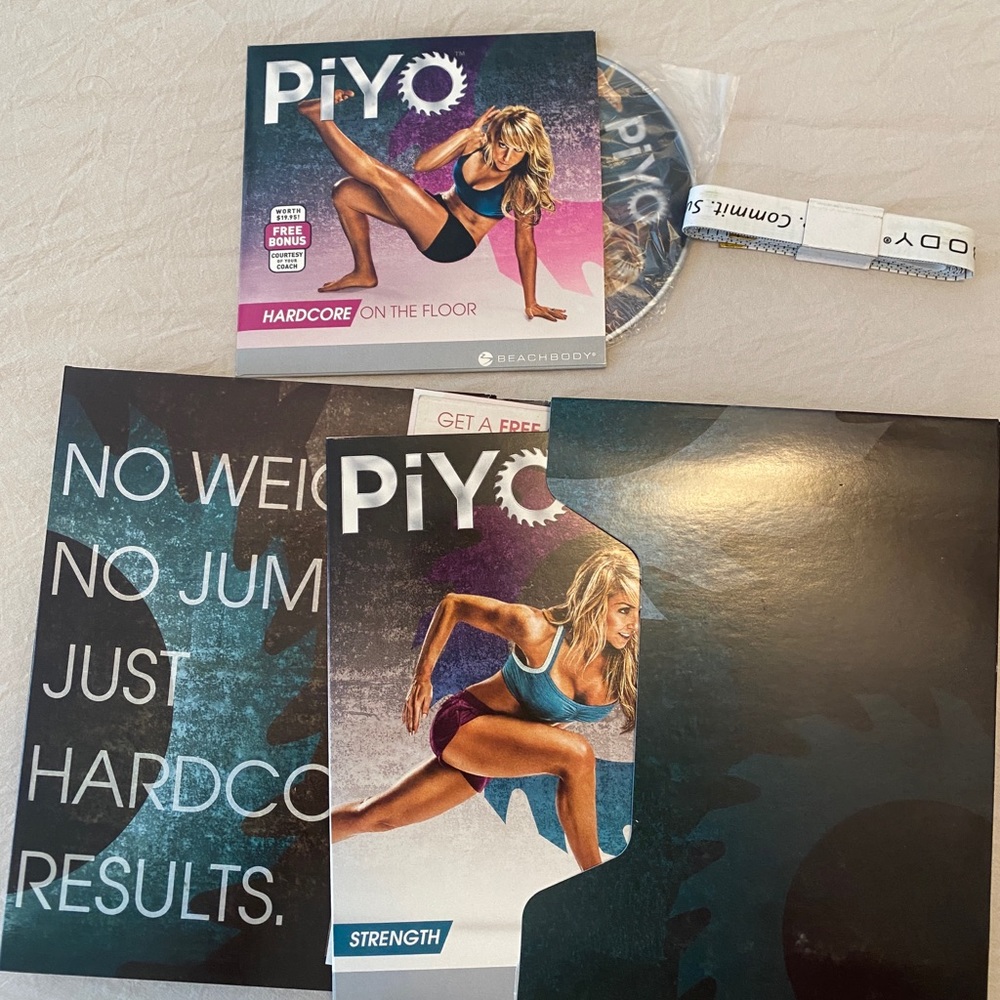Piyo Beachbody DVD Set